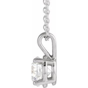 1/4 ct Lab-Grown Diamond Solitaire Necklace