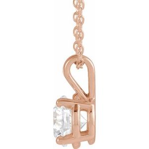 1/4 ct Lab-Grown Diamond Solitaire Necklace