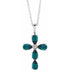 14k-white-lab-grown-alexandrite-cross-16-18"-necklace