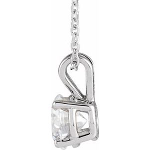 1/4 ct Lab-Grown Diamond Solitaire Necklace