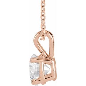 1/4 ct Lab-Grown Diamond Solitaire Necklace