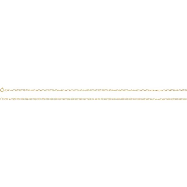 14k-yellow--figaro-16"-chain