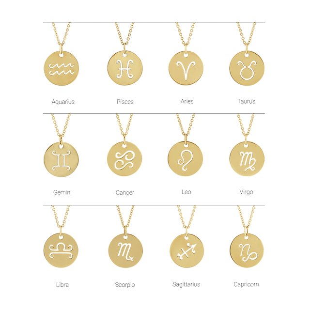 14k-yellow-aries-zodiac-disc-16-18"-necklace