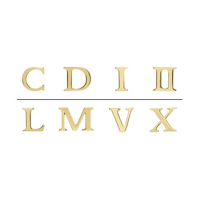 14k-yellow-gold-single-roman-numeral-l-earring