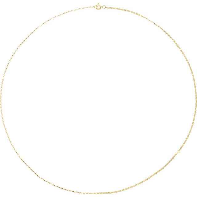 14k-yellow--rolo-16"-chain
