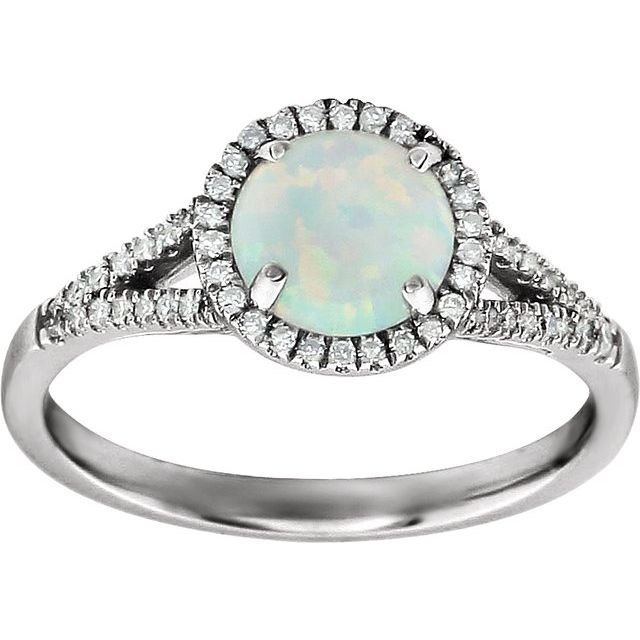 14k-white-gold-created-opal-&-1/6-ctw-natural-diamond-ring