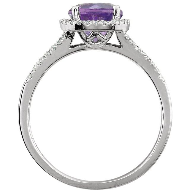 14k-white-natural-amethyst-&-1/6-ctw-natural-diamond-ring
