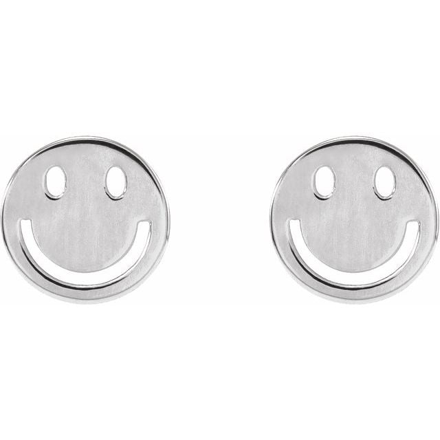 sterling-silver--smiley-face-stud-earrings