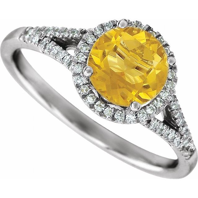 14k-white-natural-citrine-&-1/6-ctw-natural-diamond-ring