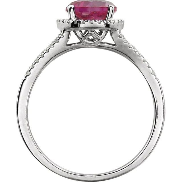 14k-white-lab-grown-ruby-&-1/6-ctw-natural-diamond-ring