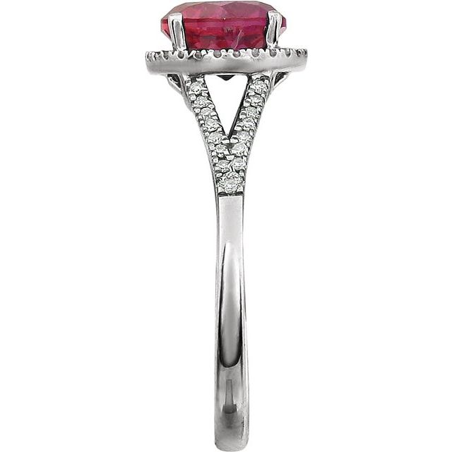 14k-white-lab-grown-ruby-&-1/6-ctw-natural-diamond-ring