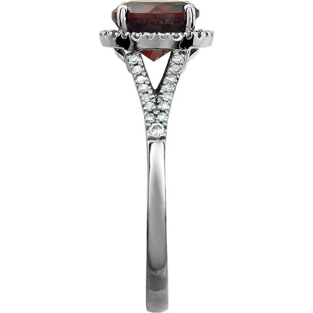 14k-white-natural-mozambique-garnet-&-1/6-ctw-natural-diamond-ring