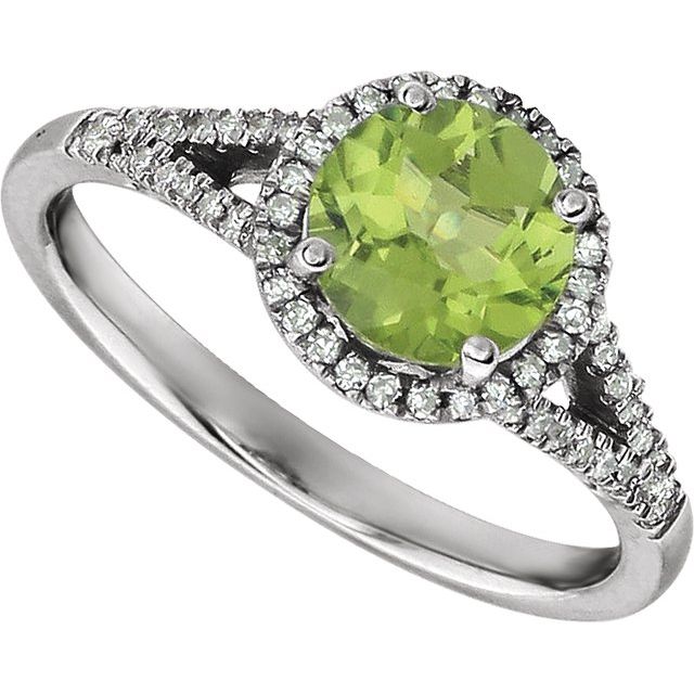 14k-white-natural-peridot-&-1/6-ctw-natural-diamond-ring
