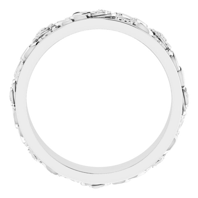 sterling-silver--floral-flat-band-size-11.5