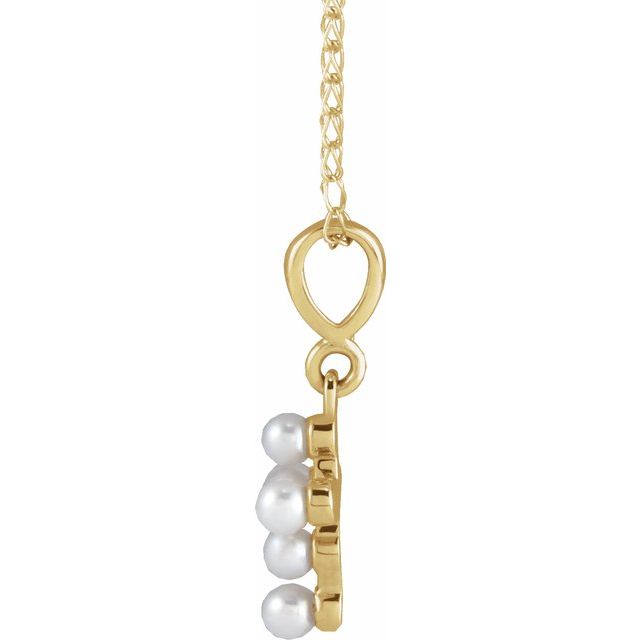 14k-yellow-cultured-white-seed-pearl-youth-cross-16"-necklace