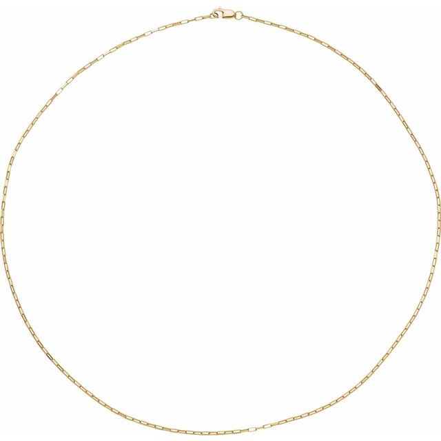 14k-yellow--elongated-box-16"-chain