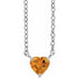 14k-white-natural-citrine-heart-16-18"-necklace
