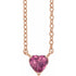 14k-rose-natural-pink-tourmaline-heart-16-18"-necklace