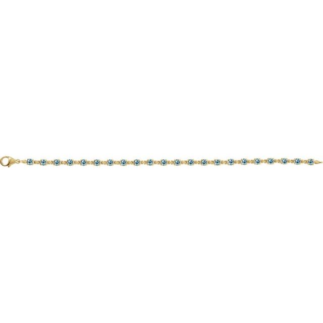 14k-yellow-natural-sky-blue-topaz-7-1/4"-line-bracelet