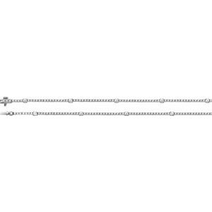 4 ct Lab-Grown Diamond Line Necklace