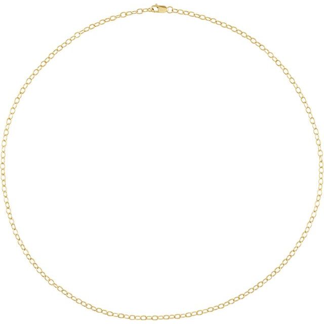 14k-yellow--cable-16"-chain