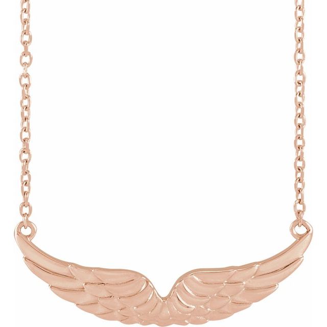 14k-rose-angel-wings-18"-necklace