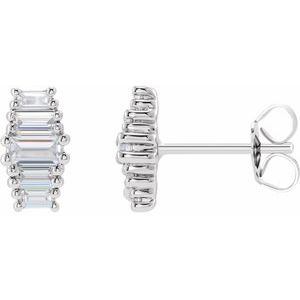 1/2 ct Lab-Grown Diamond Stud Earrings
