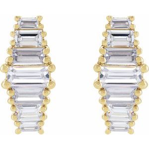 1/2 ct Lab-Grown Diamond Stud Earrings