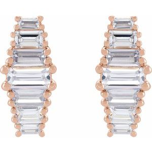 1/2 ct Lab-Grown Diamond Stud Earrings