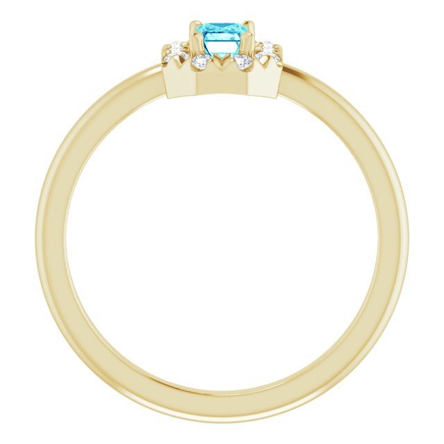 14k-yellow-natural-blue-zircon-&-1/8-ctw-natural-diamond-french-set-halo-style-ring