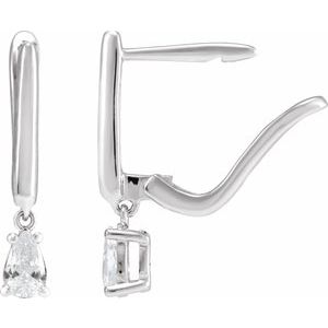 1/2 ct Lab-Grown Diamond Earrings