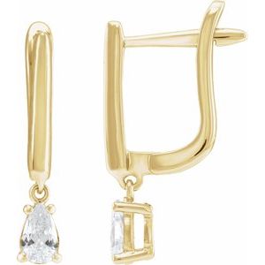 1/2 ct Lab-Grown Diamond Earrings
