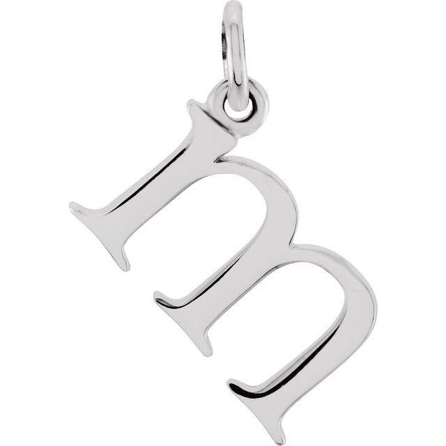 sterling-silver-8.4-x-9.7-mm-initial-m,14k-white-gold-8.4-x-9.7-mm-initial-m