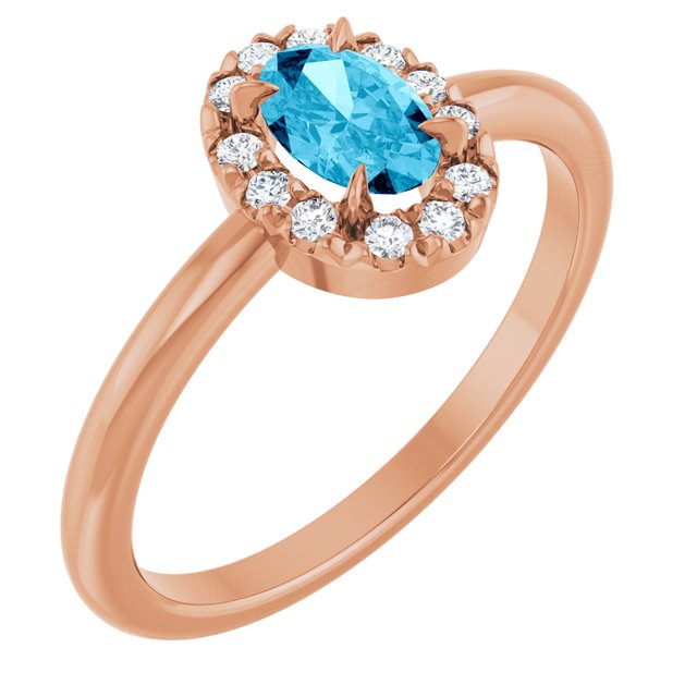 14k-rose-natural-aquamarine-&-1/10-ctw-natural-diamond-french-set-halo-style-ring