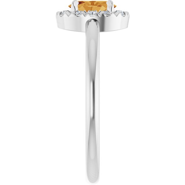 14k-white-natural-citrine-&-1/10-ctw-natural-diamond-french-set-halo-style-ring