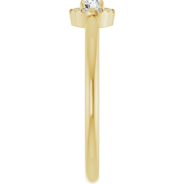 14k-yellow-1/8-ctw-natural-diamond-french-set-halo-style-ring