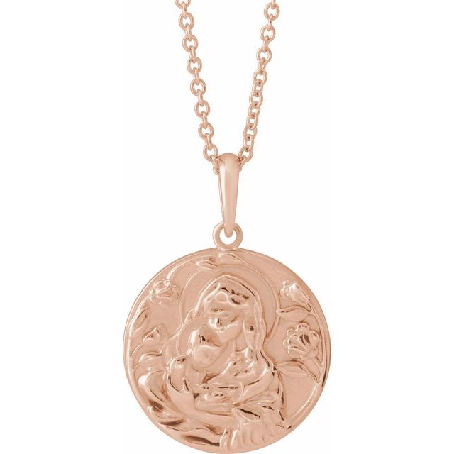 14k-rose-madonna-&-child-16-18"-necklace
