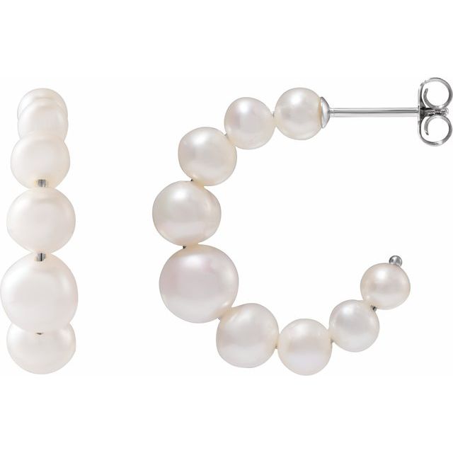 sterling-silver-cultured-white-freshwater-pearl-hoop-earrings