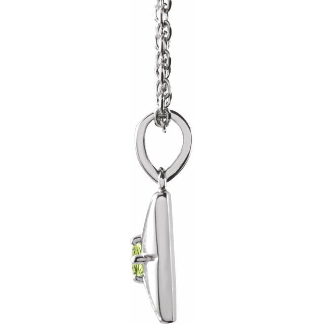 sterling-silver-natural-peridot-16-18"-necklace