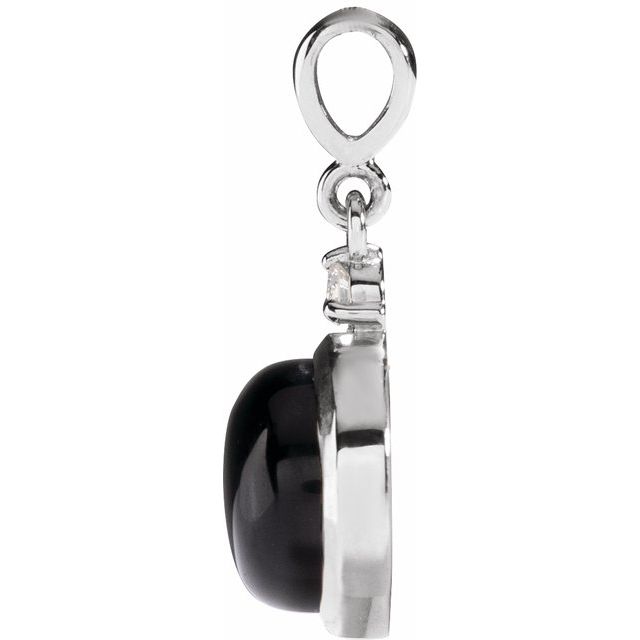 14k-white--natural-black-onyx-&-.03-ct-natural-diamond-cabochon-pendant