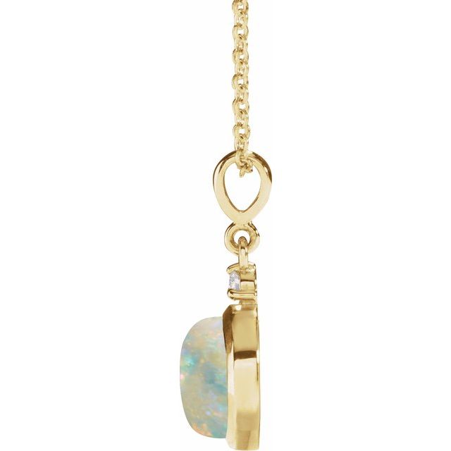 14k-yellow--natural-white-opal-&-.03-ct-natural-diamond-cabochon-16-18"-necklace