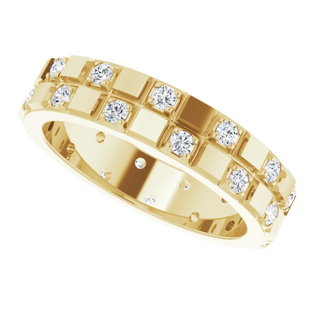 14k-yellow-1/3-ctw-natural-diamond-band