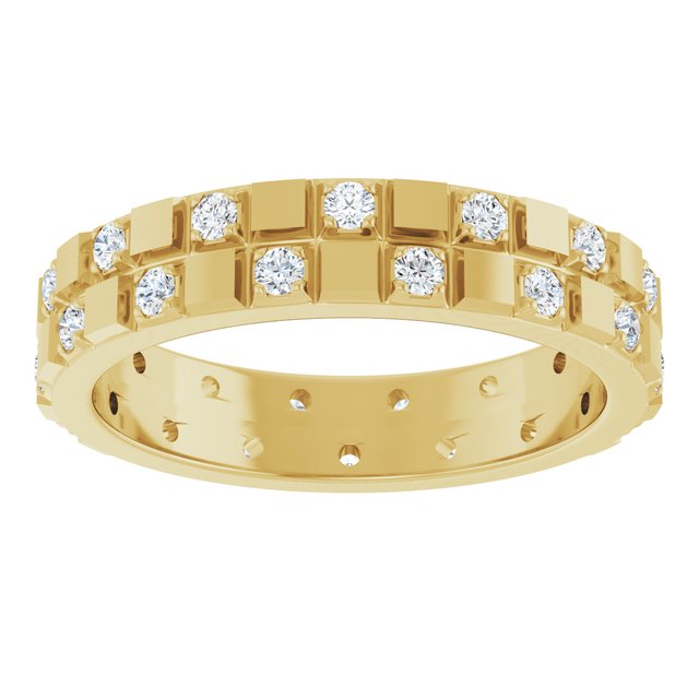 14k-yellow-3/8-ctw-natural-diamond-band