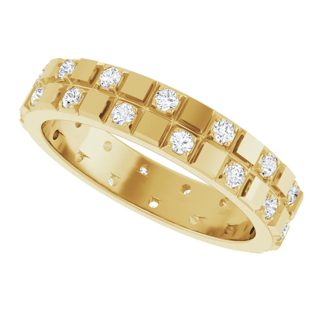 14k-yellow-3/8-ctw-natural-diamond-band