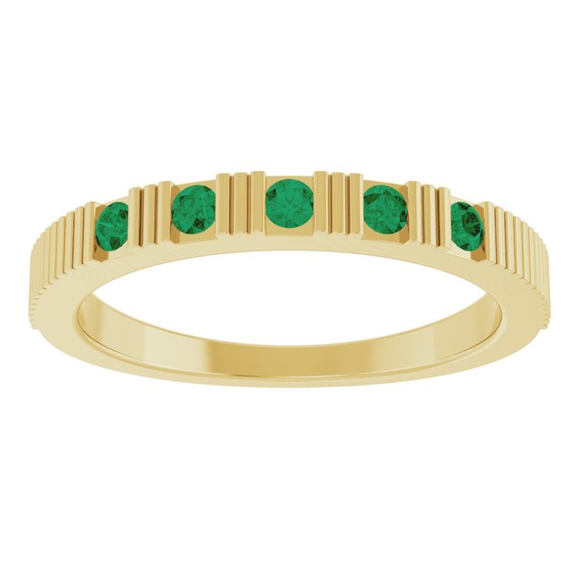 14k-yellow-lab-grown-emerald-stackable-ring