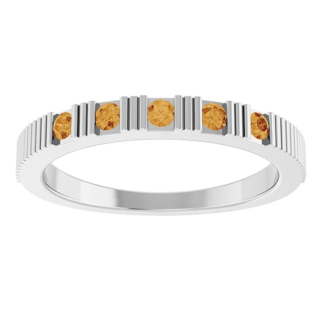 14k-white-natural-citrine-stackable-ring
