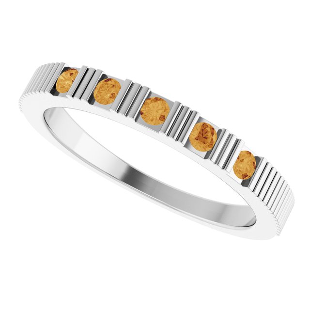 14k-white-natural-citrine-stackable-ring