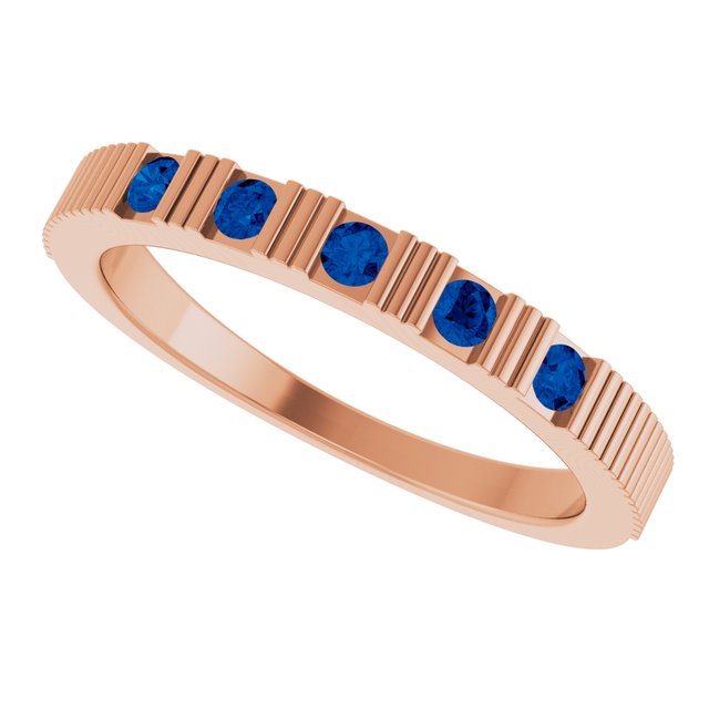 14k-rose-lab-grown-blue-sapphire-stackable-ring