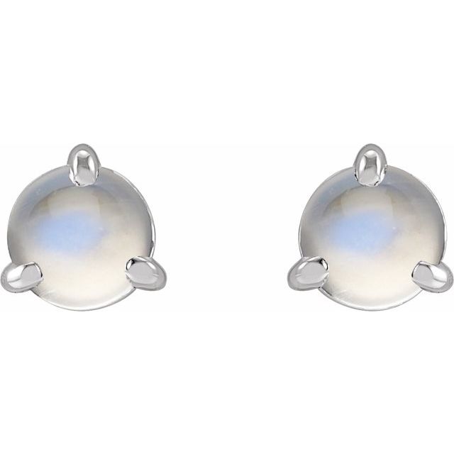 sterling-silver-cabochon-natural-rainbow-moonstone-stud-earrings