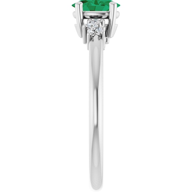 14k-white-lab-grown-emerald-&-.06-ctw-lab-grown-diamond-ring